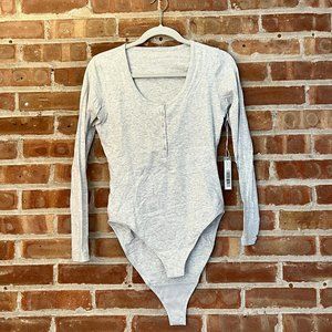 NWT Everlane Henley Bodysuit